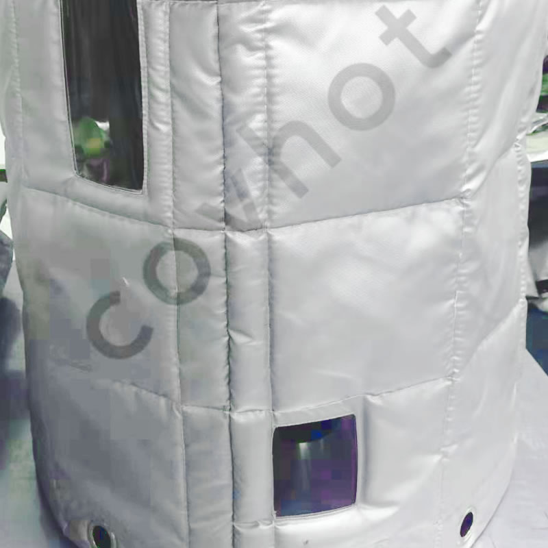 可拆卸柔性反應(yīng)釜保溫衣廠家 耐高溫550°C來圖定制 批量優(yōu)惠