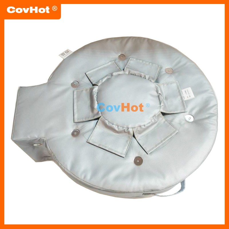 食品糧油企業人孔視鏡保溫衣，可拆卸方便觀察，耐高溫防腐